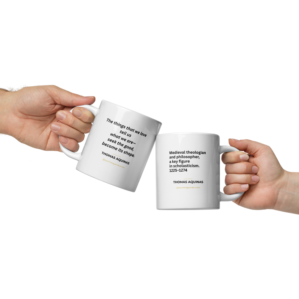 Aquinas: Love Reveals Us – Wisdom Series Premium Mugs