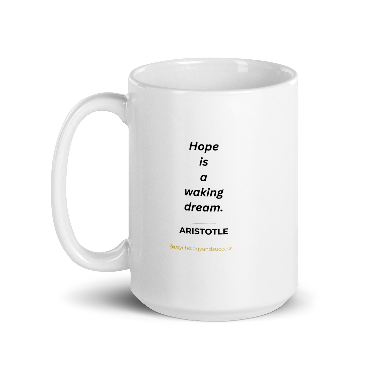Aristotle: Hope is a Waking Dream – Wisdom Series Premium Mugs