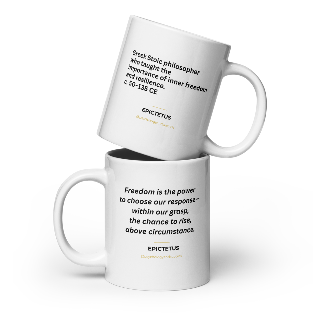 Epictetus: Freedom – Reflection Series Premium Mugs