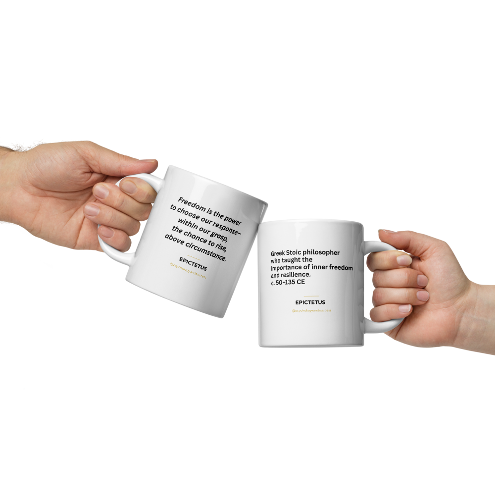 Epictetus: Freedom – Reflection Series Premium Mugs